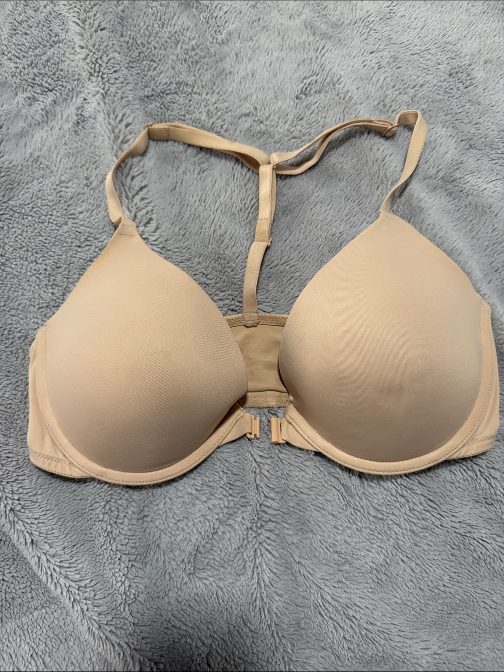 PINK Victoria's Secret T-Back Molded Nude Bra
